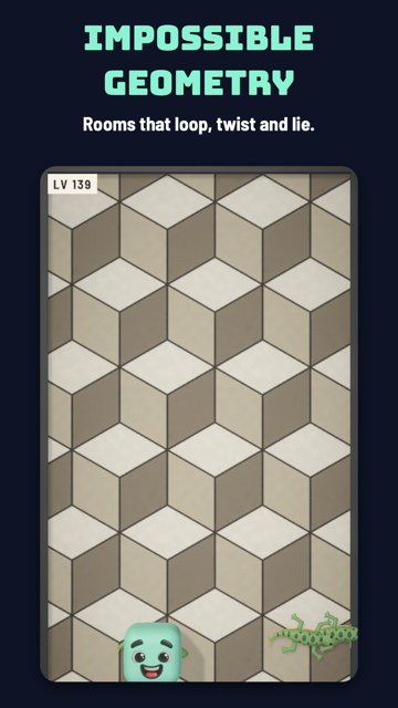 Screenshot: impossible geometry